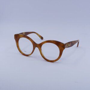 Loewe LW50074I 053 Eyeglasses Blonde Havana 50mm Cat Eye Frame